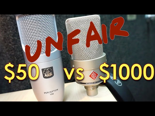$50 mic vs $1000 mic: an UNFAIR comparison!