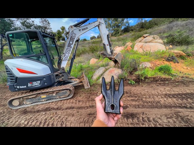 Testing Out These WILD Excavator Teeth in Rocky Dirt!