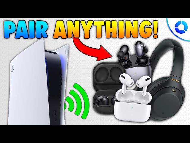 How to Connect ANY Bluetooth Headphones or Airpods to PS5/PS4