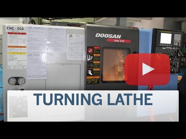How it's done: Doosan Lynx 235 CNC Lathe in Operation