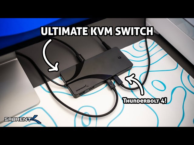 Sabrent Thunderbolt 4 KVM Switch | Everything You Need!