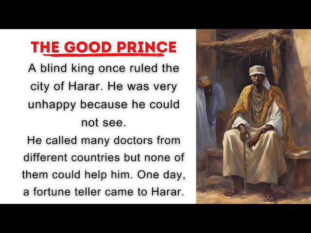 The Good Prince | English For Beginner | How to learn English speaking