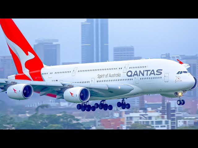 70 BIG PLANES from CLOSE UP | A380 B747 B777 A350 B767 A330 B787 | Sydney Airport Plane Spotting
