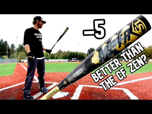Hitting with the NEW 2021 -5 META - Louisville Slugger USSSA Baseball Bat Review