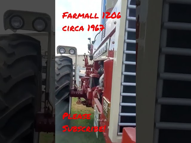 Super clean Farmall 1206! First Farmall International over 100 horsepower!!