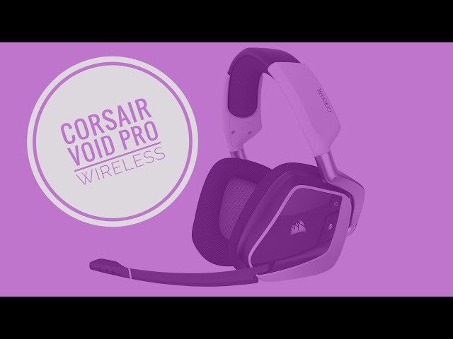 Corsair Void Pro ► Wireless Gaming Headset ◄ RGB Discord Certified Headphones