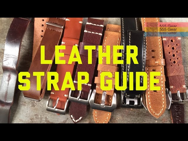 Complete Leather Watch Strap Guide Pt. 1: Styles & History - Nato, Lined, Panerai, Rally Styles