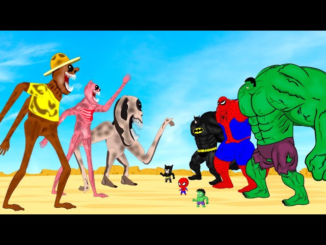 Rescue Baby HULK & SPIDERMAN, BATMAN vs Zoonomaly MONSTERS : Who Is The King Of Super Heroes?