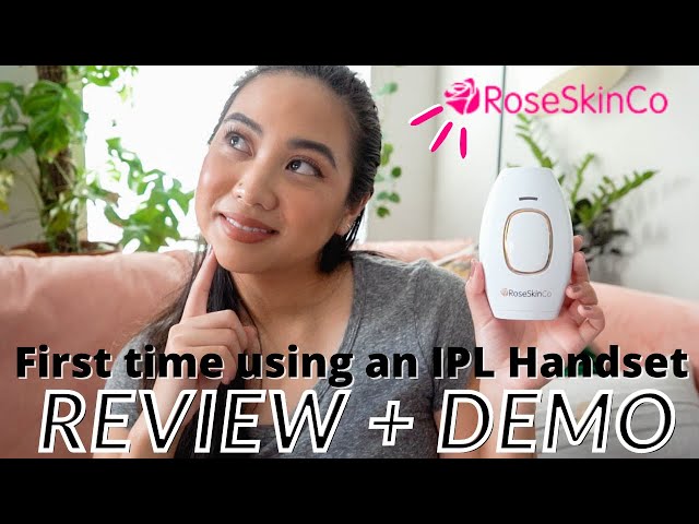 ROSESKINCO IPL LASER HAIR REMOVAL AT HOME | RESULTS IN 12 WEEKS?