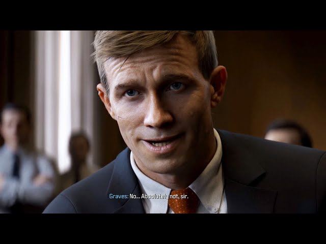 Graves Betrays Shepherd During Congress Interrogation Scene - Call Of Duty Modern Warfare 3 2023