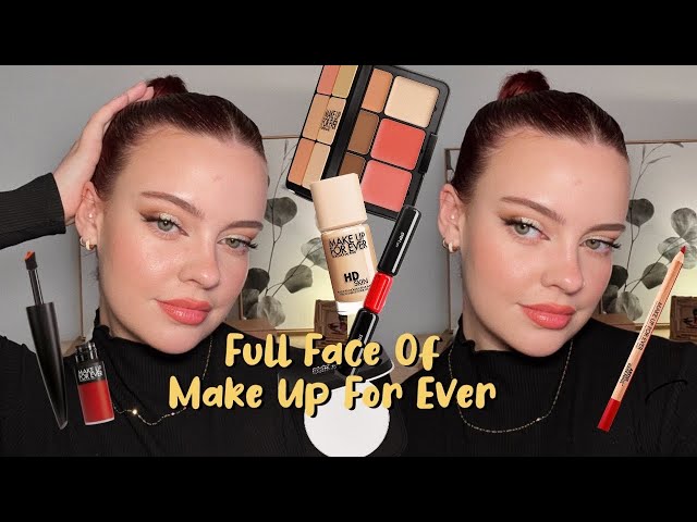 Full Face Of Make Up For Ever ❤️ | Julia Adams