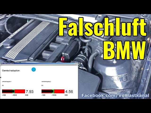 BMW FALSCHLUFT-QUELLE ROHRKRÜMMER, FALTENBALG E46 E39 / Vacuum Leak BMW Intake Boot M54, M52, M52TU
