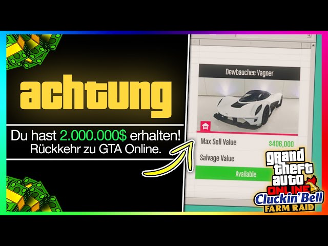 Rockstar schenkt dir bis zu 2 Millionen $ in GTA Online + neue Spielfehler! | GTA 5 News
