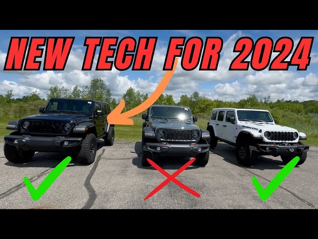 2024 Jeep Wrangler Willys Extreme vs Rubicon vs Rubicon X | Technology | Interior Exterior overview
