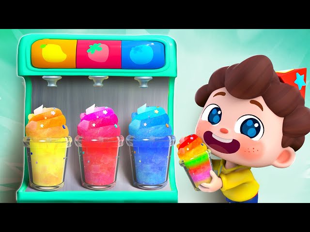 Colorful Drink Vending Machine | Colors Song | Nursery Rhymes & Kids Songs | BabyBus