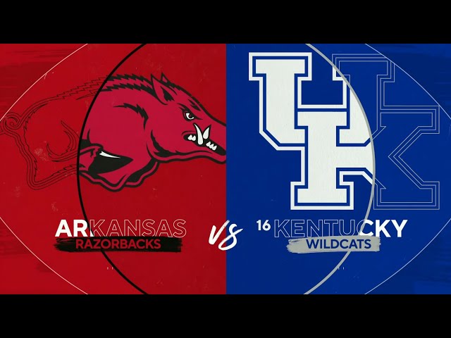 2023-2024 - Kentucky vs Arkansas (Game 29)