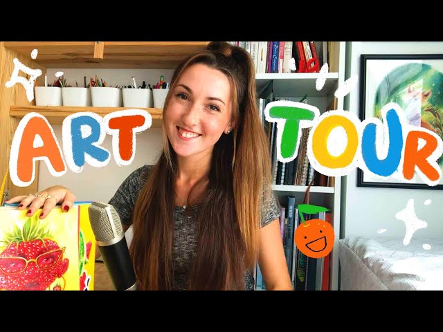 ART TOUR! 30 PAINTINGS IN 30 DAYS Art Challenge