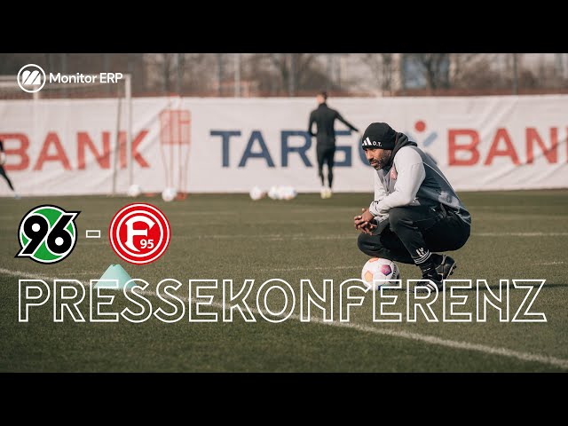 PRESSEKONFERENZ | Hannover 96 vs. Fortuna Düsseldorf | 2023/24 | Thioune vor #H96F95