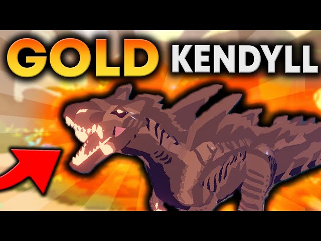 CAN I SURVIVE as The RARE GOLD KENDYLL? | Creatures of Sonaria