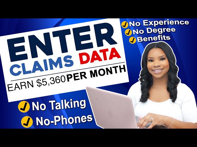 Get Paid to Type - $5,360 Per Month Data Entry Job! No Experience & No Phone Required!