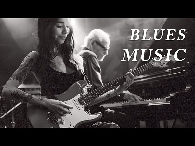 Blues Music - Relaxing Whiskey Blues played on Guitar and Piano | Blues shine with instruments