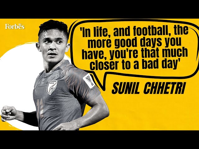 That's how football is...probably that's how life is...you'll never only get good days:Sunil Chhetri