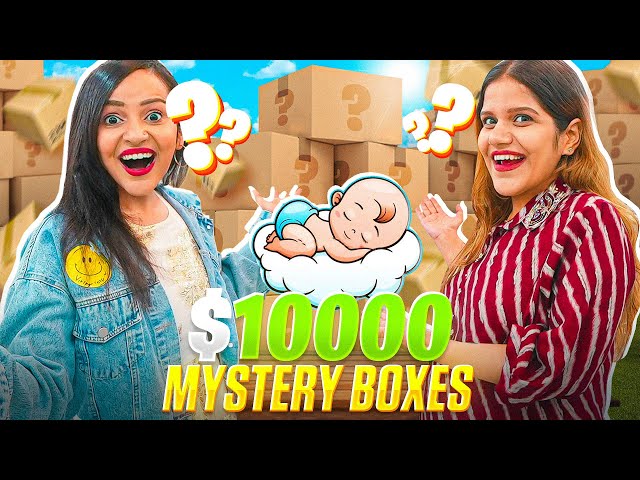 I ordered 100 MYSTERY BOXES for my PREGNANT SISTER 😍
