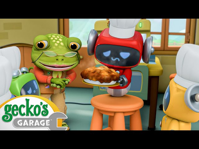 Thankful Pie | Gecko's Garage | Cartoons For Kids | Toddler Fun Learning