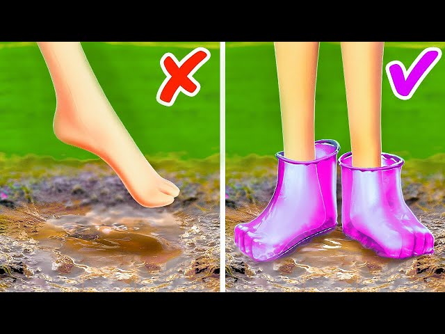 Don't Step There! Best Doll Crafts and Hacks || Anti-Stress DIY || Magic Makeover