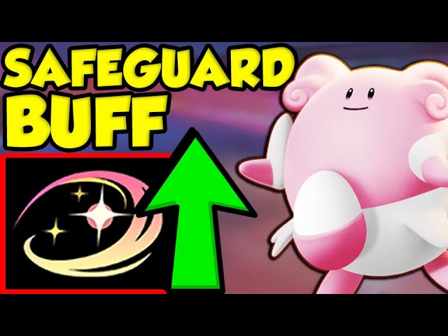 SAFEGUARD IS 100% PICK ON BLISSEY NOW! New Pokemon Unite Update!