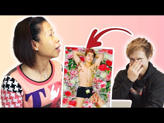 STRICT Asian Mom Reacts To My CRAZY College Photos