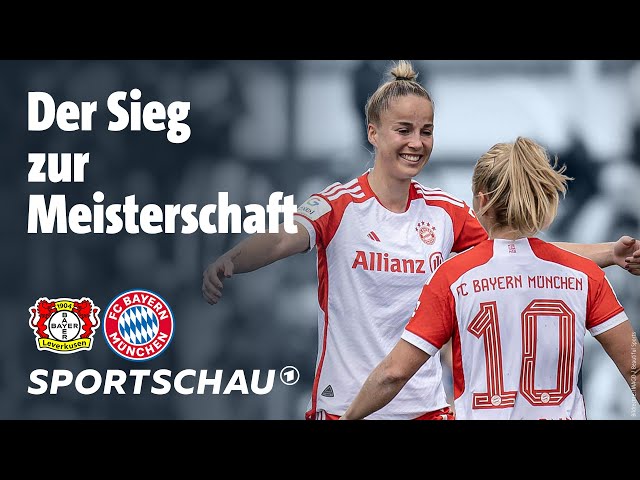 Bayer Leverkusen - FC Bayern München Highlights Frauen-Bundesliga, 20. Spieltag | Sportschau Fußball