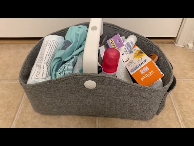 Skip Hop Diaper Caddy Organizer with Touch Sensor Night Light Review
