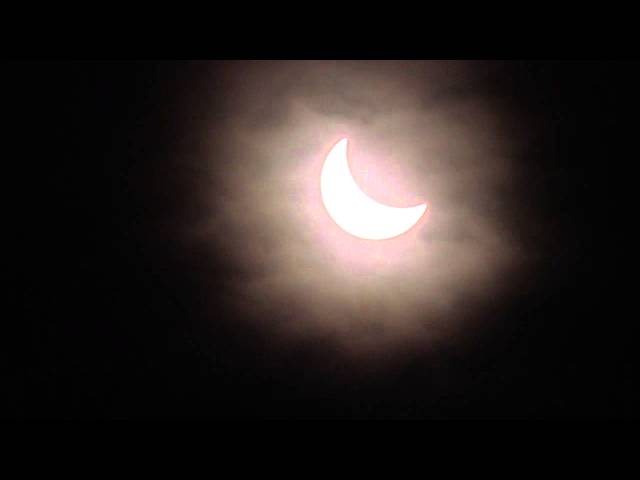 Partial Solar Eclipse 20.3.2015, partielle Sonnenfinsternis 20.3.2015
