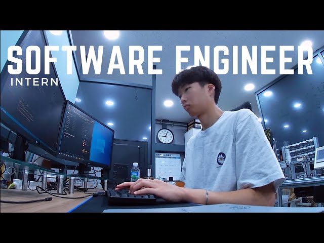 Day in the life of a software engineer intern in Korea (compact)