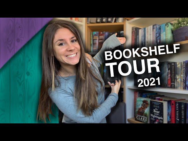 BOOKSHELF TOUR 2021: +60 young adult and fantasy reviews with tropes  📚 [CC]