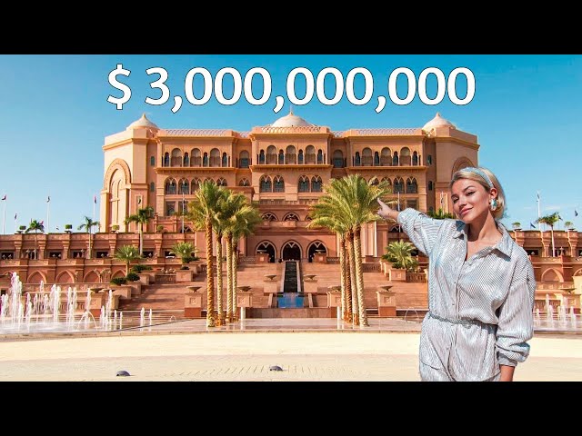 Emirates Palace Abu Dhabi | 7-Star ULTRA-LUXURY Hotel UAE, $3 Billion Hotel (full tour in 4K)