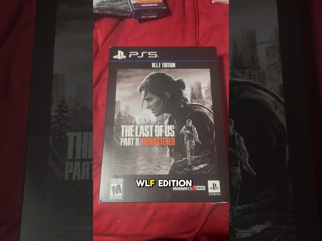 The Last of Us 2: REMASTERED W.L.F EDITION UNBOXING