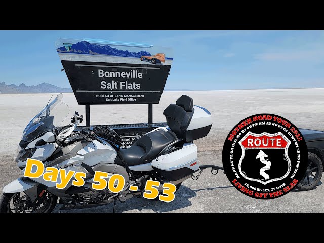 Motorcycle Travel Through Utah and Wyoming | The Mother Road Tour | Days 50-53