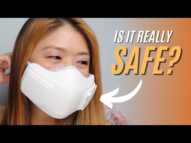 Unboxing the MOST HIGH-TECH Face Mask! [LG PuriCare Wearable Air Purifier]
