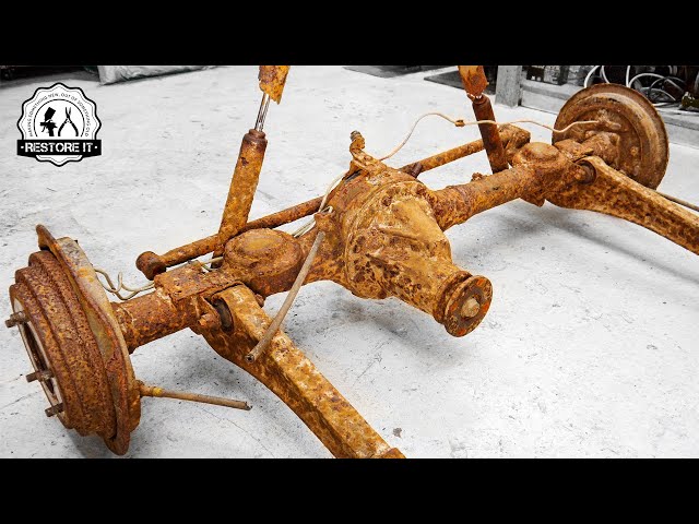 Rusty Rear Axle Restoration and Rebuild | Suzuki Jimny 1.3