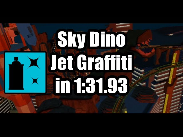 [WR][JG][1:31.93] Sky Dinosaurian Square Graffiti World Record Speedrun