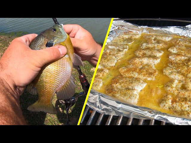 Catch n' Cook Bluegill and Crappie on the Grill