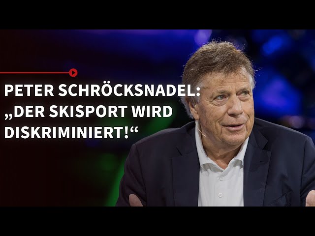 Schröcksnadel: "Der Skisport wird diskriminiert" - Schlagabtausch bei Sport & Talk aus dem Hangar-7