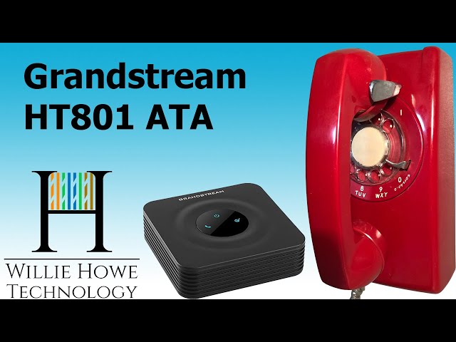 Grandstream HT801 ATA - Keeping your analog dreams alive!