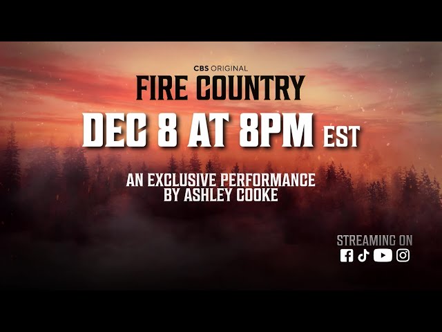 Ashley Cooke - Acoustic LIVE Performance for CBS Fire Country