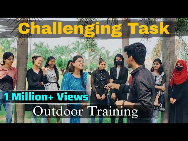 Challenging Task| Confidence Building activity | Public speaking and spoken English class in Lucknow