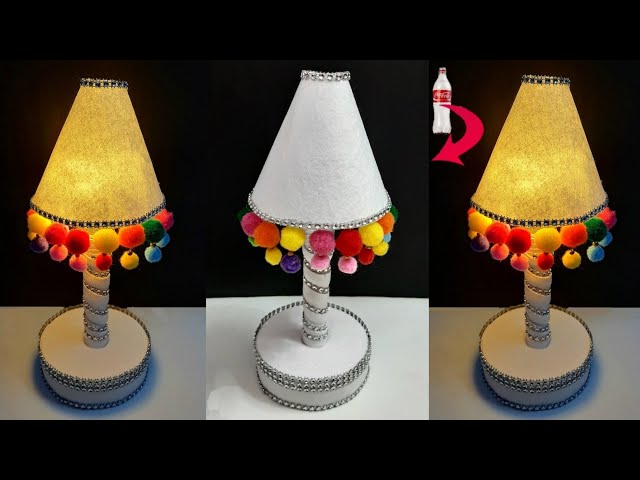 DIY Handmade Tealight holder/Lamp made from Plastic Bottle| Best out of waste home decoration ideas