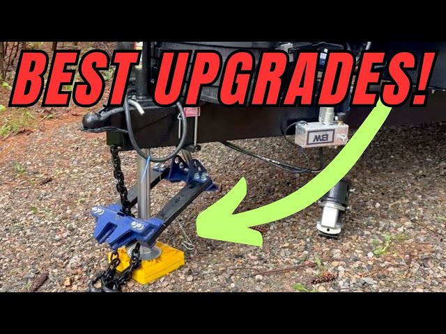 Best upgrades for 2024 on Travel trailers and 5th wheels special hitch by B&W continuum WDH