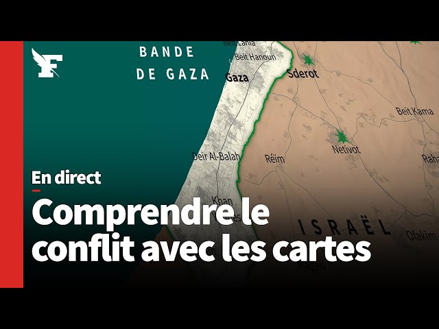 Attaque du Hamas contre Israël : tout comprendre en cartes